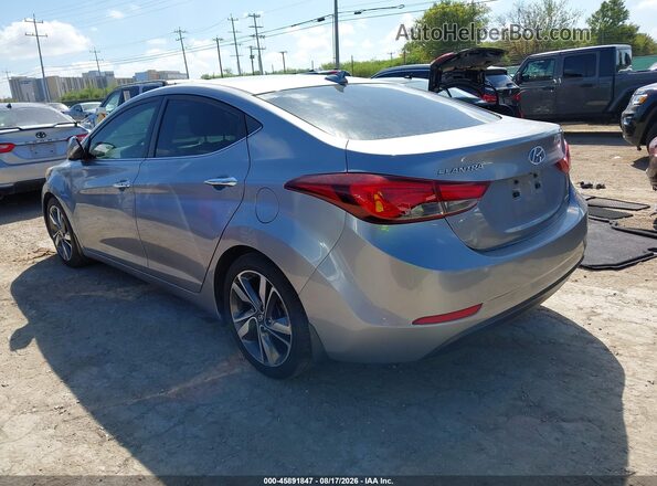 5NPDH4AE2GH676085 2016 HYUNDAI ELANTRA Silver Tył lewy