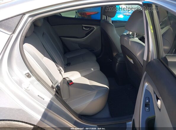 5NPDH4AE2GH676085 2016 HYUNDAI ELANTRA Silver Widok naklejki z numerem VIN