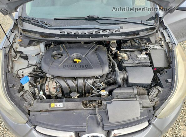 5NPDH4AE2GH725396 2016 HYUNDAI ELANTRA Gray Widok wnętrza z tyłu