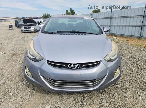5NPDH4AE2GH725396 2016 HYUNDAI ELANTRA Gray Widok z przodu