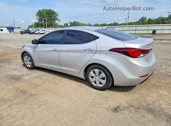 5NPDH4AE2GH732042 2016 HYUNDAI ELANTRA Silver Задня ліва чверть