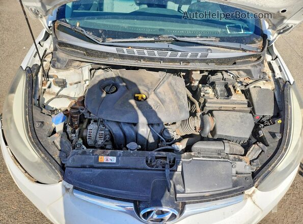 5NPDH4AE2GH744515 2016 HYUNDAI ELANTRA White 