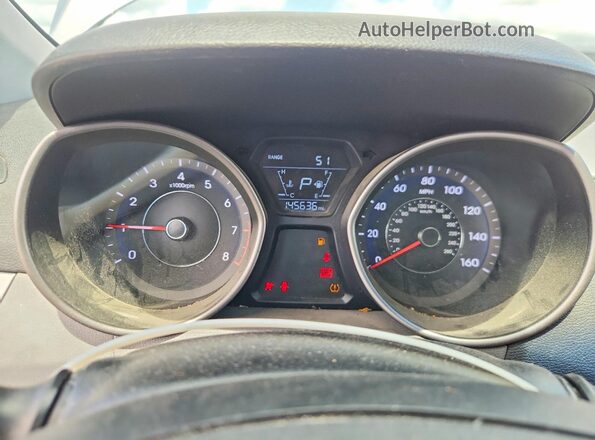 5NPDH4AE2GH782987 2016 HYUNDAI ELANTRA Silver Widok zestawu wskaźników