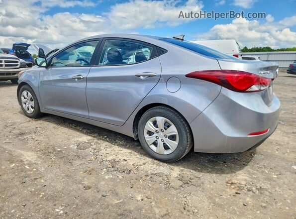 5NPDH4AE2GH782987 2016 HYUNDAI ELANTRA Silver Tył lewy