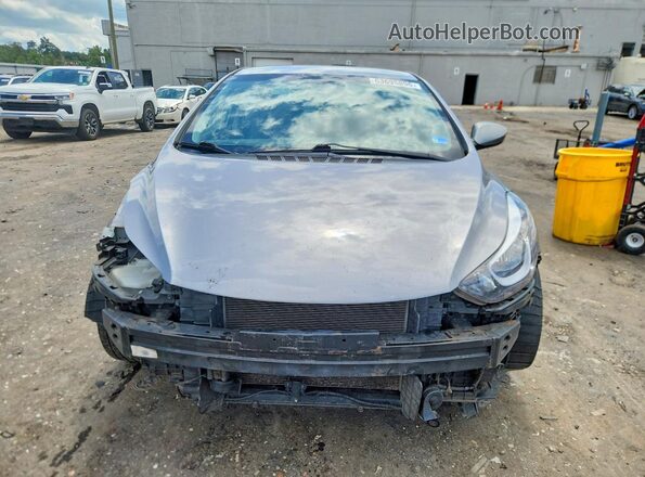 5NPDH4AE2GH782987 2016 HYUNDAI ELANTRA Silver Widok z przodu