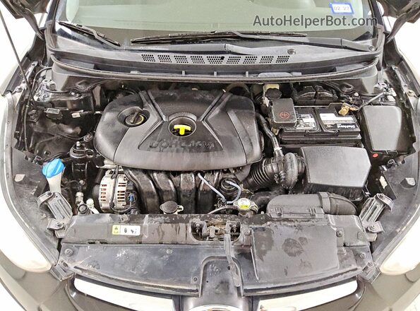5NPDH4AE2GH785453 2016 HYUNDAI ELANTRA Black Rear interior view
