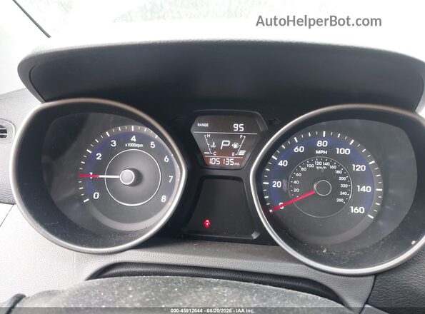 5NPDH4AE3GH685507 2016 HYUNDAI ELANTRA Blue უკანა სავარძლების ხედი
