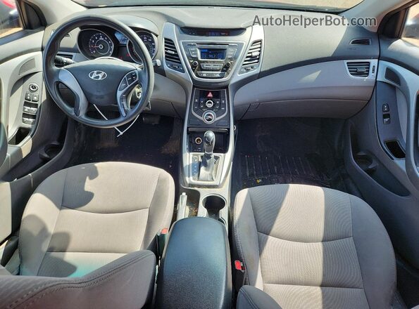 5NPDH4AE3GH693705 2016 HYUNDAI ELANTRA Red Vista del salpicadero
