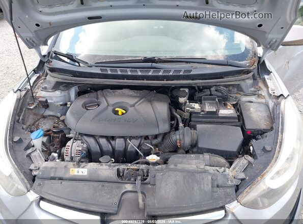 5NPDH4AE3GH705156 2016 HYUNDAI ELANTRA Silver Vista trasera