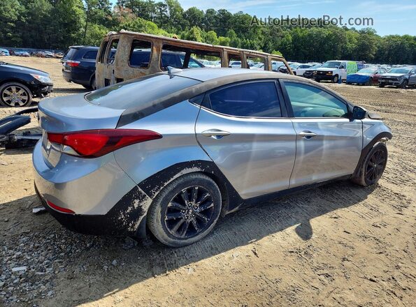 5NPDH4AE3GH722443 2016 HYUNDAI ELANTRA Silver უკანა მარჯვენა