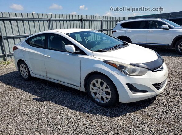 5NPDH4AE3GH726315 2016 HYUNDAI ELANTRA White Przód prawy