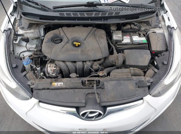 5NPDH4AE3GH729991 2016 HYUNDAI ELANTRA White Vista trasera