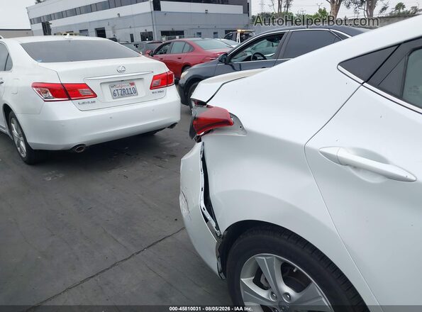 5NPDH4AE3GH729991 2016 HYUNDAI ELANTRA White Vista interior trasera