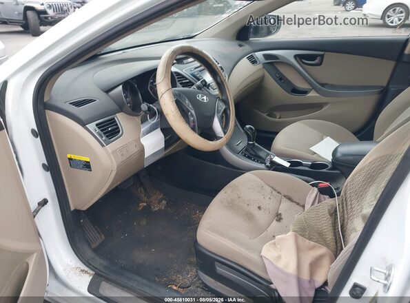 5NPDH4AE3GH729991 2016 HYUNDAI ELANTRA White Vista interior de 360 grados