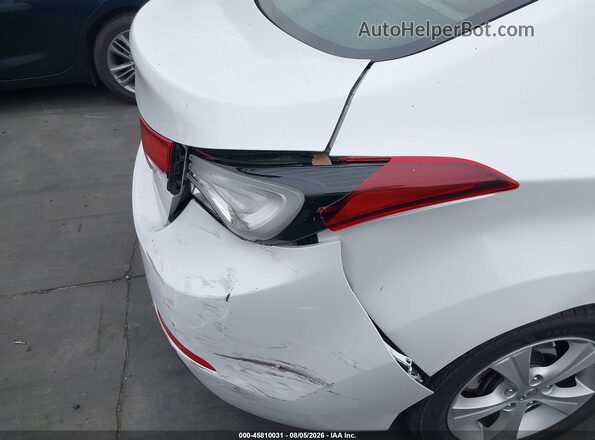 5NPDH4AE3GH729991 2016 HYUNDAI ELANTRA White Vista frontal