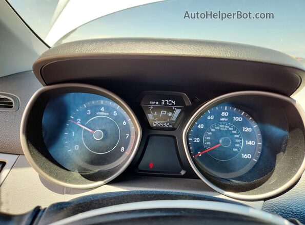 5NPDH4AE3GH765471 2016 HYUNDAI ELANTRA Серебряный Вид щитка приборов