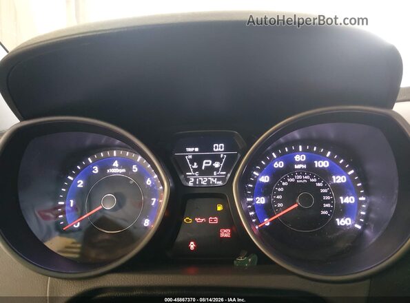 5NPDH4AE3GH777491 2016 HYUNDAI ELANTRA White Вид задніх сидінь