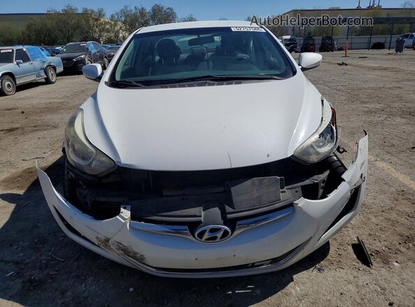 5NPDH4AE4GH700208 2016 HYUNDAI ELANTRA White Դիմացի տեսք