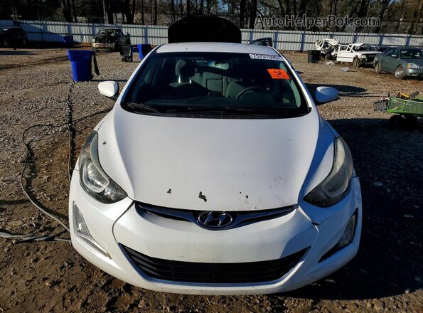 5NPDH4AE4GH726212 2016 HYUNDAI ELANTRA White Вид спереду
