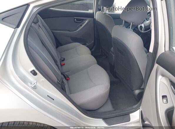5NPDH4AE4GH752714 2016 HYUNDAI ELANTRA Silver VIN sticker view