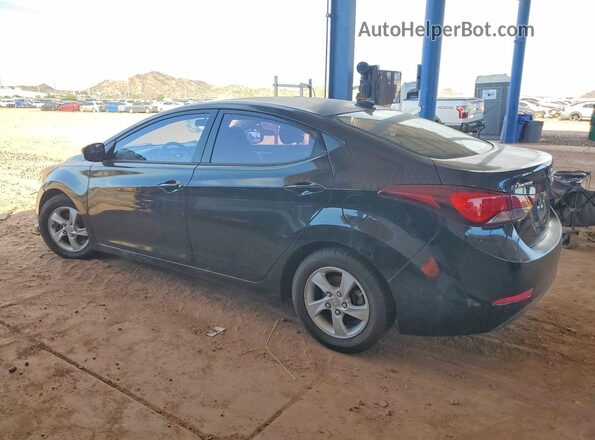 5NPDH4AE4GH763339 2016 HYUNDAI ELANTRA Black Tył lewy