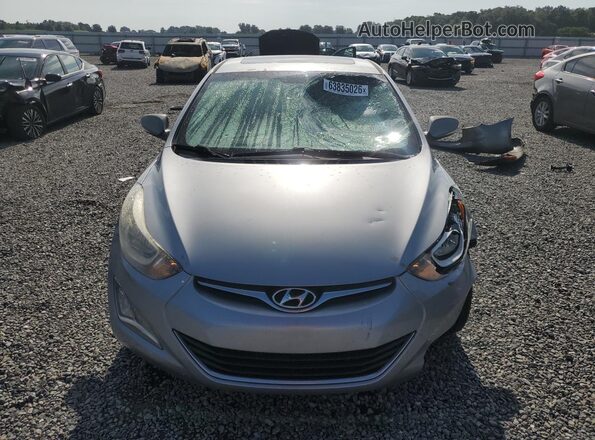 5NPDH4AE4GH788564 2016 HYUNDAI ELANTRA Silver Vista frontal