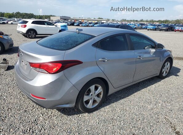 5NPDH4AE4GH788564 2016 HYUNDAI ELANTRA Silver Trasero derecho