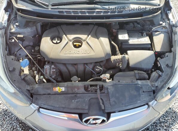 5NPDH4AE4GH788564 2016 HYUNDAI ELANTRA Silver Vista interior trasera