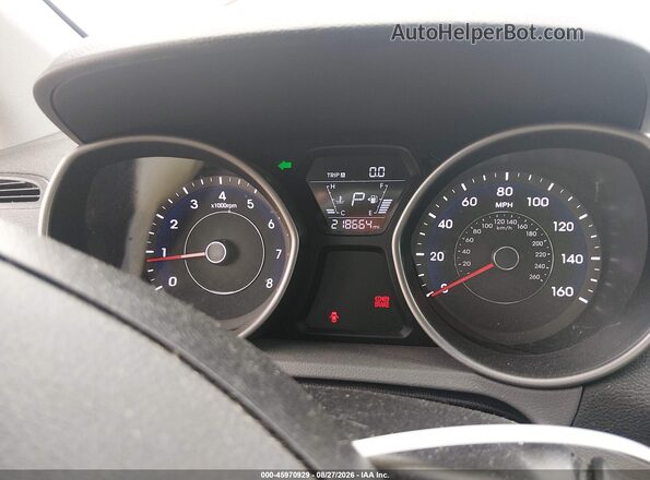 5NPDH4AE5GH703277 2016 HYUNDAI ELANTRA Красный Вид задних сидений