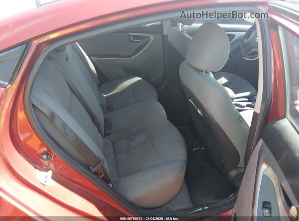 5NPDH4AE5GH705224 2016 HYUNDAI ELANTRA Burgundy VIN sticker view