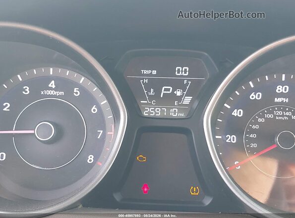 5NPDH4AE5GH709757 2016 HYUNDAI ELANTRA Brown Widok tylnych siedzeń