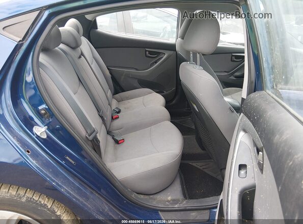5NPDH4AE5GH715557 2016 HYUNDAI ELANTRA Blue VIN კოდის სტიკერის ხედი
