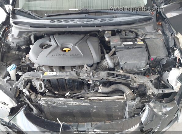 5NPDH4AE5GH720354 2016 HYUNDAI ELANTRA Черный Вид сзади