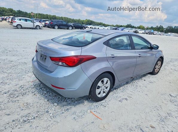 5NPDH4AE5GH738630 2016 HYUNDAI ELANTRA Gray Delantero derecho