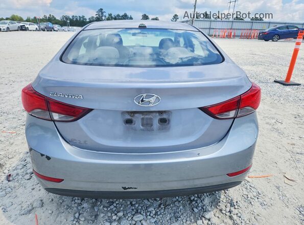 5NPDH4AE5GH738630 2016 HYUNDAI ELANTRA Gray Vista del cuadro de instrumentos