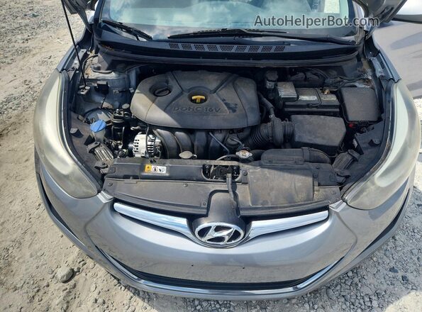 5NPDH4AE5GH738630 2016 HYUNDAI ELANTRA Gray 