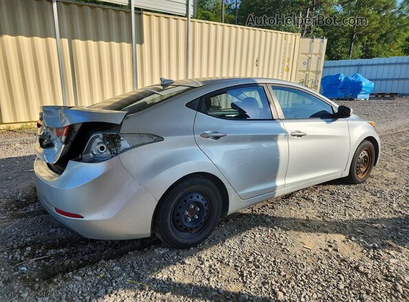 5NPDH4AE5GH740684 2016 HYUNDAI ELANTRA Silver Задня права чверть