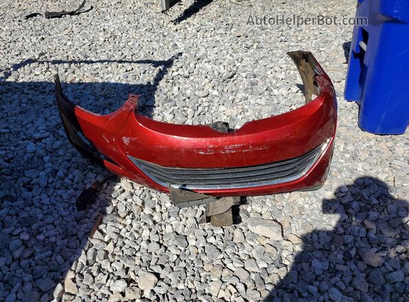 5NPDH4AE5GH740829 2016 HYUNDAI ELANTRA Red ძრავის განყოფილების ხედი