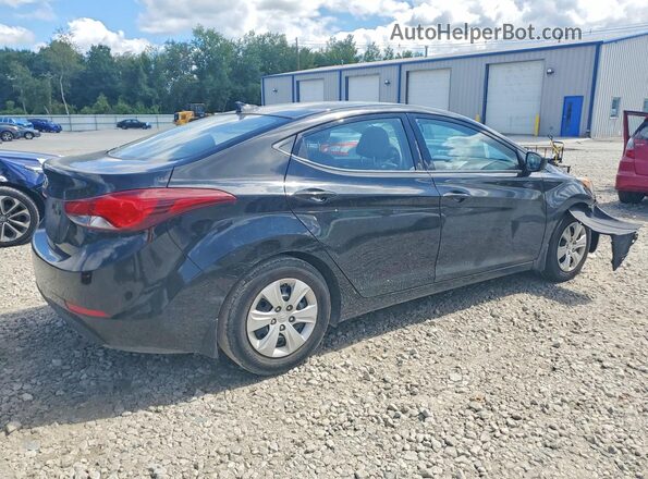 5NPDH4AE5GH796155 2016 HYUNDAI ELANTRA Black უკანა მარჯვენა