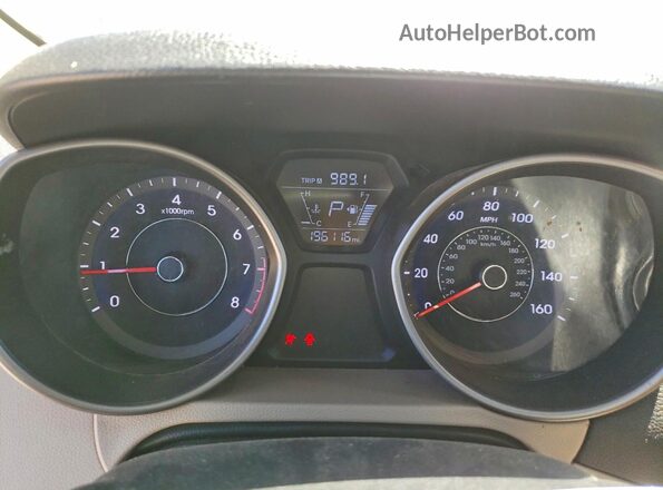 5NPDH4AE6GH667230 2016 HYUNDAI ELANTRA Gray ხელსაწყოთა პანელის ხედი
