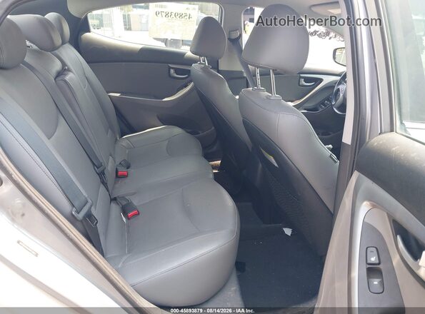 5NPDH4AE6GH673822 2016 HYUNDAI ELANTRA Silver Вид наклейки з VIN-кодом