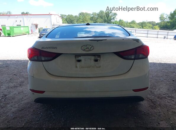 5NPDH4AE6GH704406 2016 HYUNDAI ELANTRA Белый Панорамный вид салона 360°