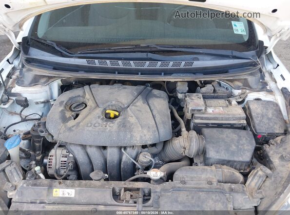 5NPDH4AE6GH704406 2016 HYUNDAI ELANTRA Белый Вид сзади