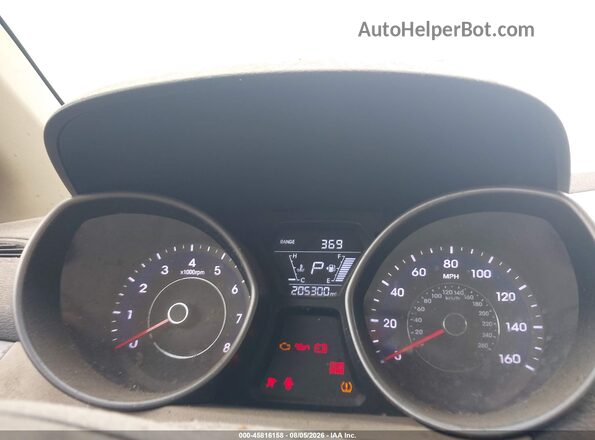 5NPDH4AE6GH732769 2016 HYUNDAI ELANTRA Blue Հետևի նստատեղերի տեսք