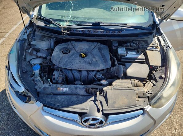 5NPDH4AE6GH735350 2016 HYUNDAI ELANTRA Серебряный 