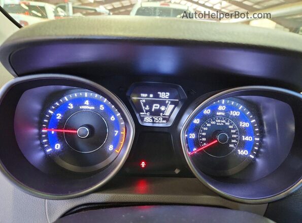 5NPDH4AE6GH744128 2016 HYUNDAI ELANTRA Silver Вид задніх сидінь