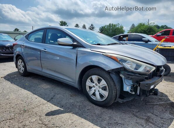 5NPDH4AE6GH786296 2016 HYUNDAI ELANTRA Silver წინა მარჯვენა