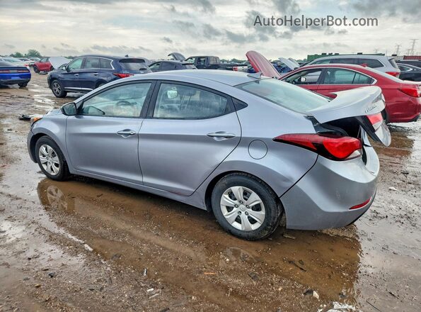 5NPDH4AE6GH787092 2016 HYUNDAI ELANTRA Gray Հետևի ձախ