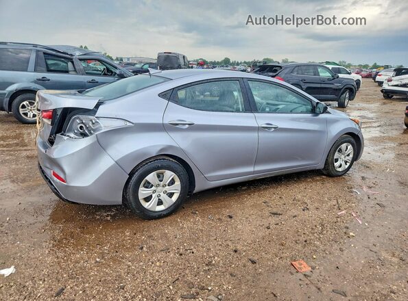 5NPDH4AE6GH787092 2016 HYUNDAI ELANTRA Gray Հետևի աջ