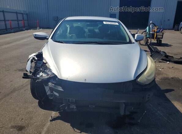 5NPDH4AE6GH787948 2016 HYUNDAI ELANTRA Silver წინა ხედი